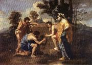 POUSSIN, Nicolas Et in Arcadia Ego china oil painting reproduction